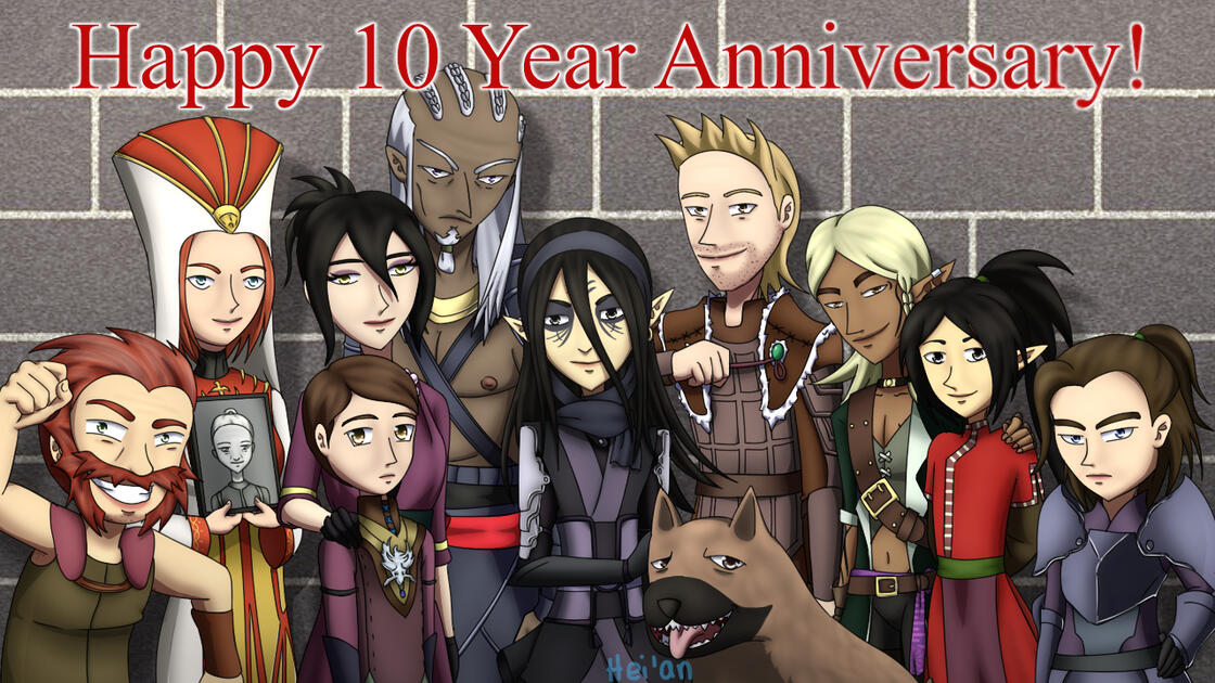 Dragon Age Origins 10 Year Anniversary (2019)